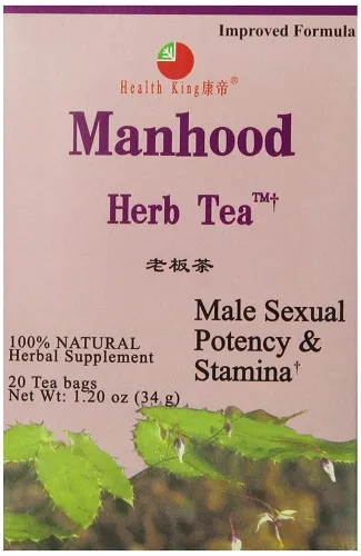 Health King Medicinal Teas - 239002 - Manhood Tea