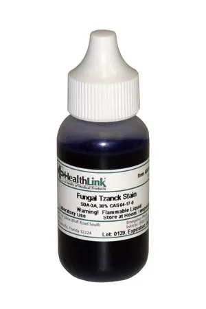 HealthLink - 400341 - Fungal Tzanck Stain, (Continental US Only) (Item is considered HAZMAT and cannot ship via Air or to AK, GU, HI, PR, VI)