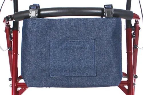 Healthsmart - DMI - From: 510-1068-2400 To: 510-1069-2400 - Carry All Pouch For Walker Deluxe 3 Pocket Denim