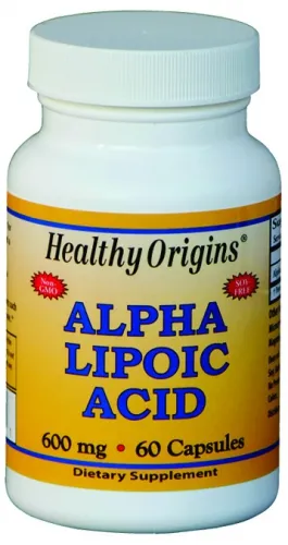 Healthy Origins - 481090 - Alpha Lipoic Acid 600mg