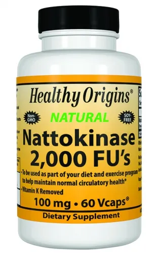 Healthy Origins - 481157 - Nattokinase 100mg 2000FU