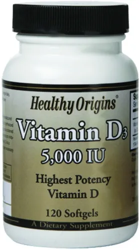 Healthy Origins - From: 481334 To: 481337 - Vitamin D3 5000IU