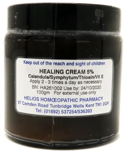 Helios Homeopathy - HEL-006-100 - Healing Cream 5%