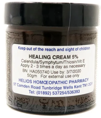 Helios Homeopathy - HEL-006-50 - Healing Cream 5%