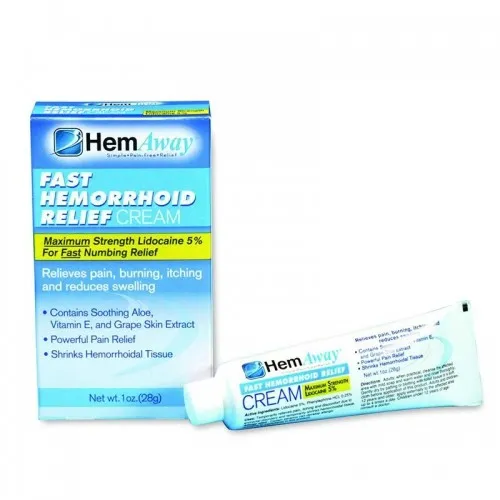 Hemaway - TC1 - HemAway Fast Relief Hemorrhoid Cream