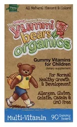 Hero Nutritionals - HE-0060 - Yummy Bears Organic Mullti-vitamin For Children