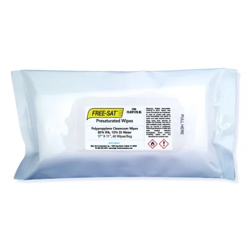 High Tech Conversion - From: FS-NT1-712 To: FS-NTP-911 - Free sat (70/30) Pre saturated Wipes Iso Class 5