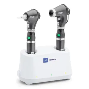Hillrom - From: 71-PM2LDX-US To: 71-PM3LDE-US - Universal Desk Set with PanOptic Ophthalmoscope and MacroView Otoscope