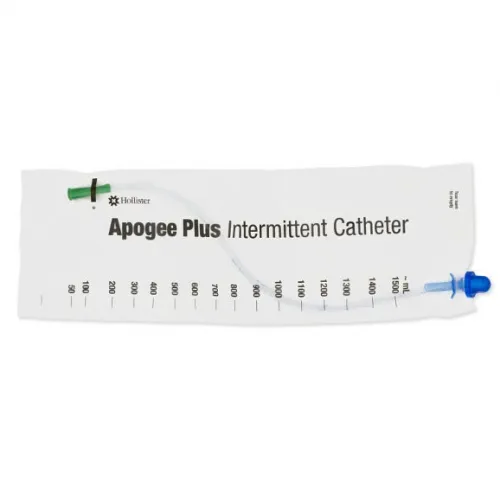 Hollister - B12C - Hollister Apogee Closed System Intermittent Catheter 12fr 16" Coude