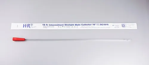 Hr Pharmaceuticals - From: SC0816 To: SC1816  HR PharmaceuticalsTrucath Intermittent Straight Male Catheter 8fr 16"