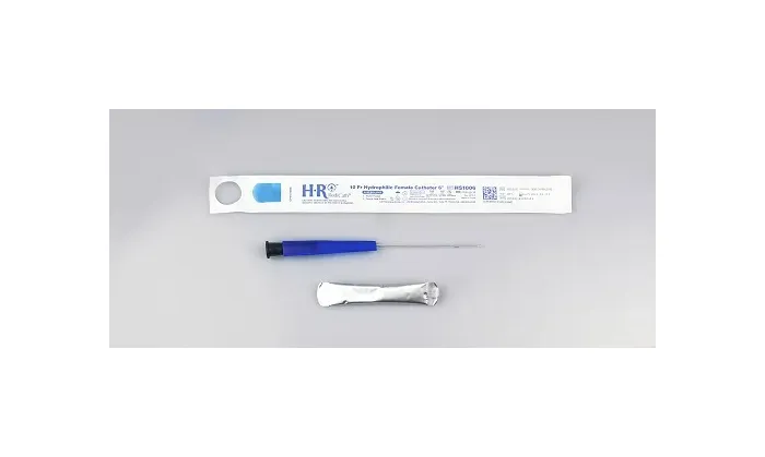 Hr Pharmaceuticals - Hs1006 - Trucath Hydrophilic Catheter With Water Bag And Touch Free Sleeve, 10fr, 6"