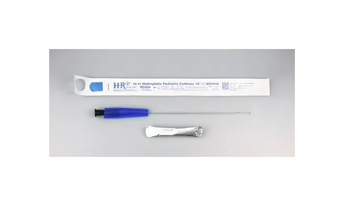 Hr Pharmaceuticals - Hs1010 - Trucath Hydrophilic Catheter With Water Bag And Touch Free Sleeve, 10fr, 10"