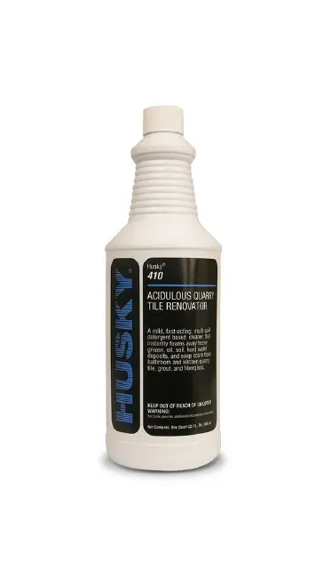 Canberra - Husky 410 - HSK-410-05 - Husky 410 Surface Cleaner Acid Based Manual Pour Foaming 1 gal. Bottle Mint Scent NonSterile