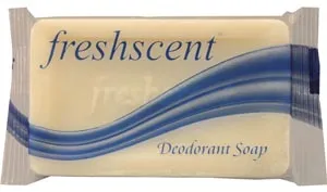 New World Imports - From: S12 To: S34  Freshscent Deodorant Soap, #3/4, Individually Wrapped, 100/bx, 10 bx/cs