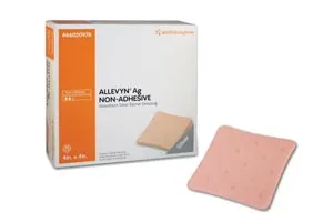 Smith & Nephew - 66020978 - Non-Adhesive Dressing, Hydrocellular, 4" x 4", 10/bx, 7 bx/cs (US Only)