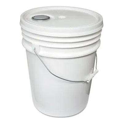 Impactprod - IMP5515 - Utility Bucket W/Lid, Polyethylene, 5Gal, White