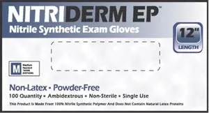 Innovative Healthcare - NitriDerm - 182100 -  Gloves, Exam,Nitrile, Chemo, Non Sterile, PF, Textured