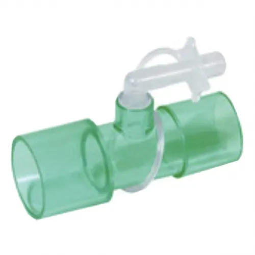 Intersurgical - 1963000 - Straight Connector with Positionable Oxygen Stem, 22mm O.D., 22mm I.D.