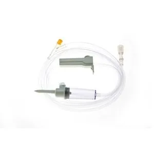 Invacare - AF07811 - Administration Set with Injection Site Priming Volume, Male Luer Lock