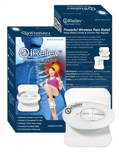 iReliev - ET-0303 - iReliev Wireless Pain Relief Patch