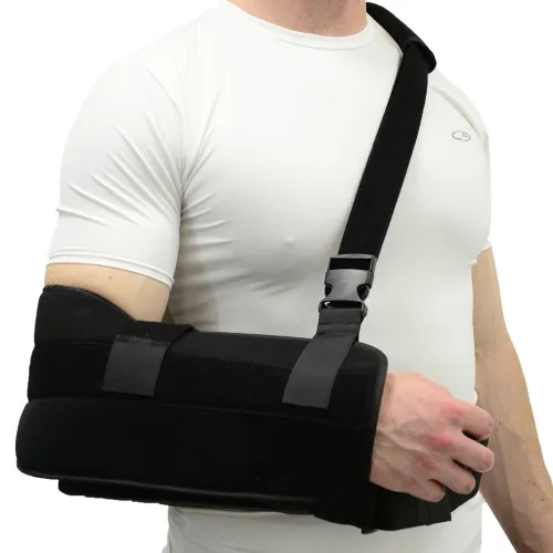 ITA-MED - AS-300(i) - MAXAR Super Arm Sling (Deluxe) (terry cotton lining) (with shoulder immobilizer and abduction pillow)