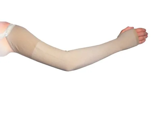 ITA-MED - PMS-805 - Post-Mastectomy Compression Arm Sleeve (lymphedema arm sleeve with shoulder strap) Microfiber 20-30 mmHg