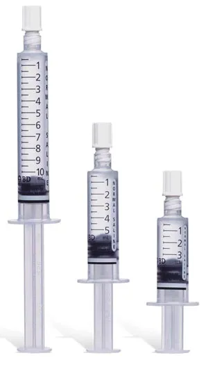 BD Becton Dickinson - 306544 - BD PosiFlush, Prefilled Normal Saline Flush 3 mL Syringe, 3 mL, Saline Fill