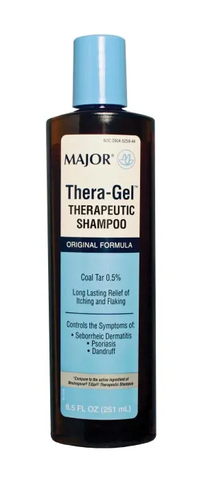 Major Pharmaceuticals - 241969 - Thera-Gel Shampoo, 255mL, Compare to Neutrogena T-Gel, NDC# 00904-5259-44