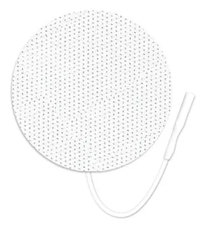 Axelgaard - VTX5000 - ValuTrode X Electrode, White Fabric Top, 2" Round, 4/pk, 10 pk/bg, 1 bg/cs (090173)