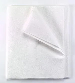 TIDI Products - 980823 - Drape Sheet, 24" x 40", 2-Ply Tissue, White, 200/cs