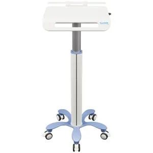 Touchpoint Medical - TPM-Q-17547-REV1 - WorkFlo Roll Stand Adjustable Height Laptop Security Bracket Locking Casters -DROP SHIP ONLY-