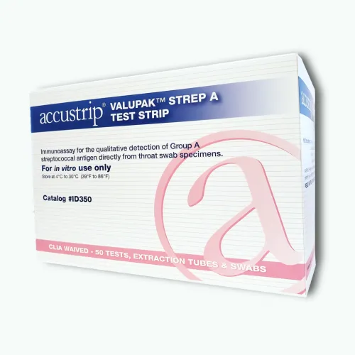 Jant Pharmacal Corp - ID350 - Accustrip Valupak Strep A Test Strip