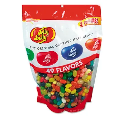 Jellybelly - OFX98475 - Candy, 49 Assorted Flavors, 2Lb Bag
