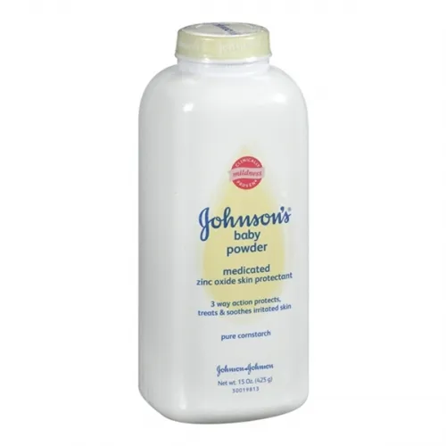 J&J - 003072 - Johnson's Baby Powder, Medicated, 15 oz