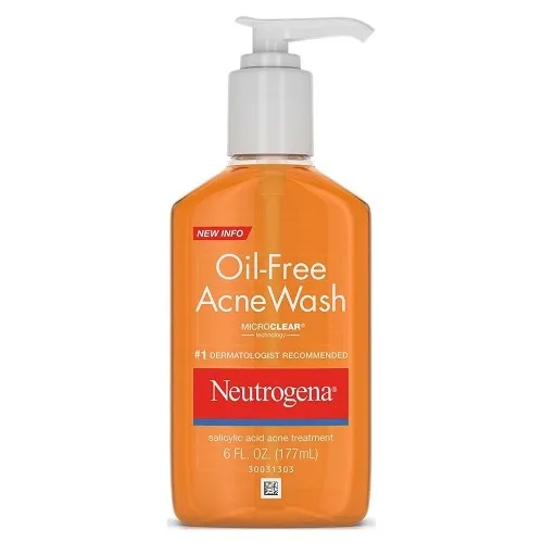 Johnson & Johnsonnsumer -  681171900 - Neutrogena Oil-Free Acne Wash, 6 fl oz