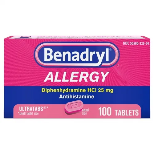 J&J - From: 17014 To: 17136 - Benadryl Ultra Allergy Relief Tablets