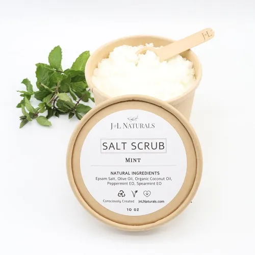 J&L Naturals - SSL-MIN - Salt Scrub Mint