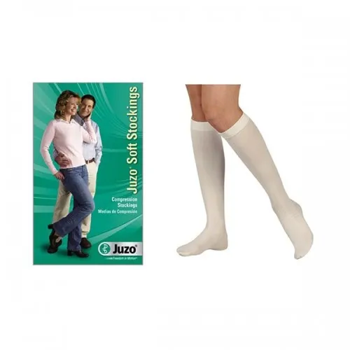 Juzo - 2001ADFFSBX832 - Juzo Soft Knee-High with Silicone Border, 20-30, Full Foot and Tie Dye