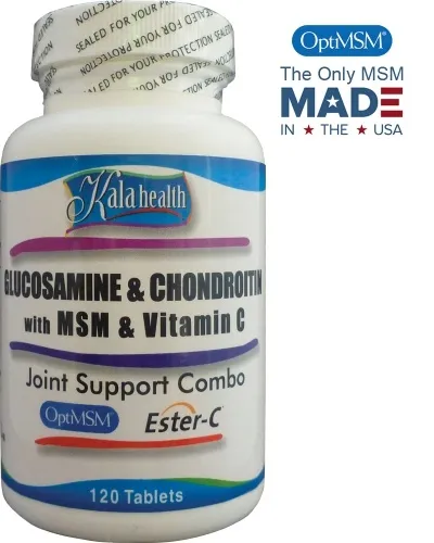 Kala Health - 1001200 - Msm/glucosamine/chondroitin/ester-C combo 120ct