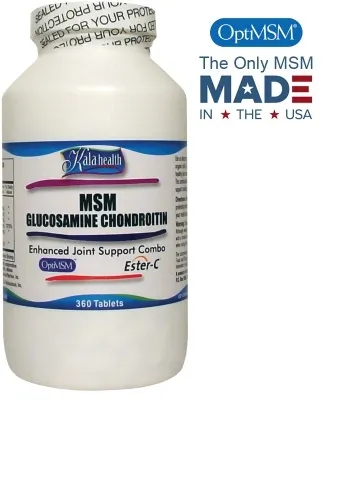 Kala Health - 1003600 - Msm/glucosamine/chondroitin/ester-C combo 360ct