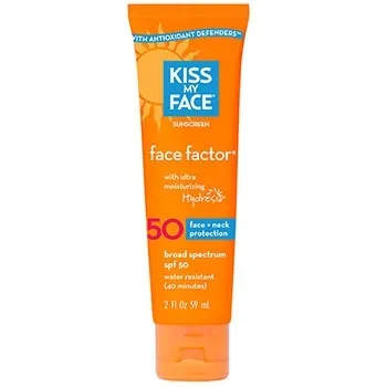 Kehe Solutions - 1641919 - Sunscreen Face Neck SPF 50 Kiss My Face 2 oz