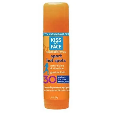Kehe Solutions - 702886 - Sunblock Hot Spots SPF 30 Kiss My Face .5 oz
