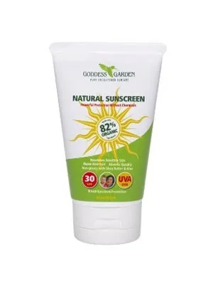 Kehe Solutions - 96225 - Goddess Garden Natural Sunscreen SPF 30, 3.4 oz