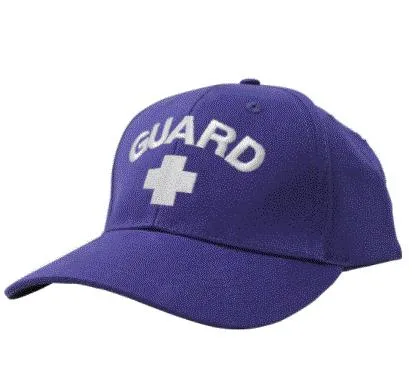 Kemp USA - 18-004-ROY - Low Profile Lifeguard And Cross Cap With Embroidery In White
