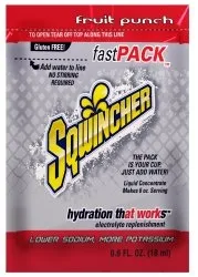 Sqwincher Fast Pack - Kent Elastomer - X453-MN600 - Electrolyte Replenishment Drink Mix