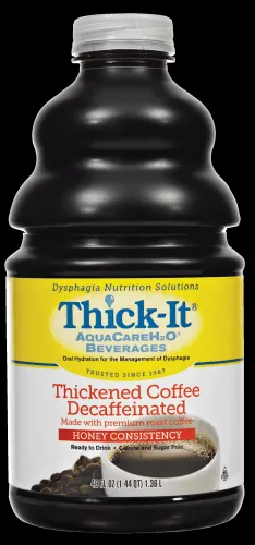 Kent Foods - B489 - Thick-It AquaCare H2O Thickened Coffee Decaf Honey Consistency 46 oz