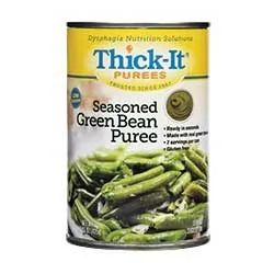 Kent Precision Foods Group - H305 - Thick-It Seasoned Green Beans Puree 15 oz. Can, Gluten Free