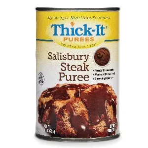 Kent Precision Foods - H314-F8800 - Group Thick It Salisbury Steak Puree 15 oz. Can