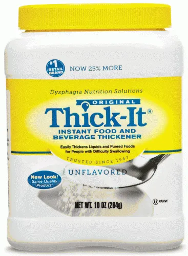 Kent Precision Foods - Thick-It Original - From: J584-H5800 To: J585-C6800 - Thick It Original Food and Beverage Thickener Thick It Original 10 oz. Canister Unflavored Powder IDDSI Level 0 Thin