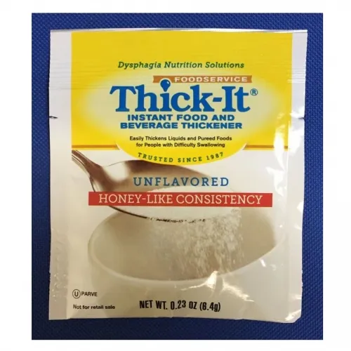 Kent Precision Foods - Thick-It Original - J593-LE800 - Thick It Original Food and Beverage Thickener Thick It Original 6.4 Gram Individual Packet Unflavored Powder IDDSI Level 3 Moderately Thick/Liquidized